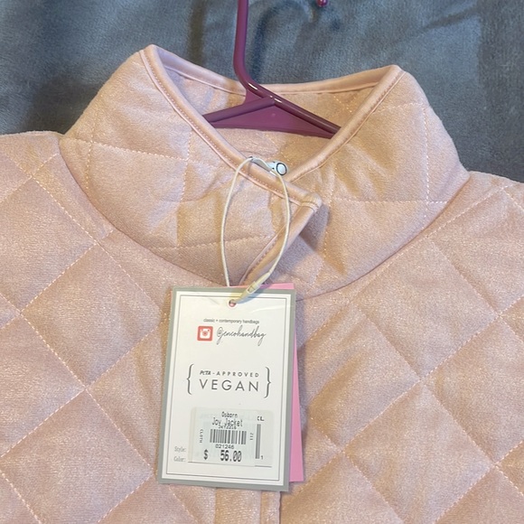 Jen & Co light pink super cute soft snap front jacket - Picture 4 of 11